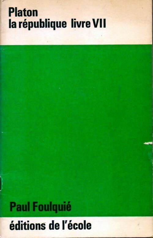 Livrenpoche : La République, Livre VII - Collectif - Livre