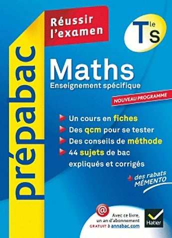 Livrenpoche : Maths Terminale S : enseignement spécifique - Franck Ellul - Livre
