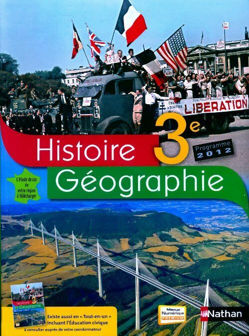 Livrenpoche : Histoire-géographie 3e - Anne-Marie Hazard-Tourillon - Livre