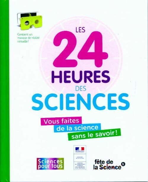 Livrenpoche : Les 24 heurs des sciences - Inconnu - Livre