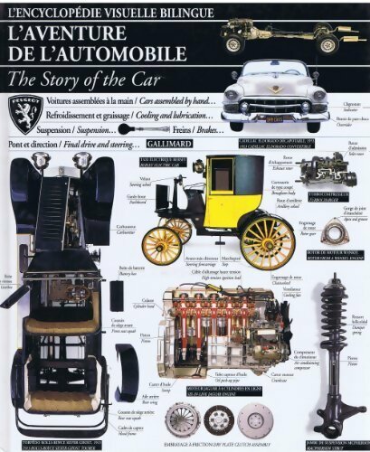 L'aventure de l'automobile - Collectif -  L'encyclopédie visuelle bilingue - Livre