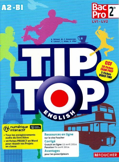 Livrenpoche : Tip Top English Bac pro 2de - Collectif - Livre