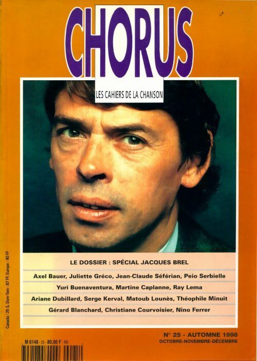 Livrenpoche : Chorus n°25 - Collectif - Livre