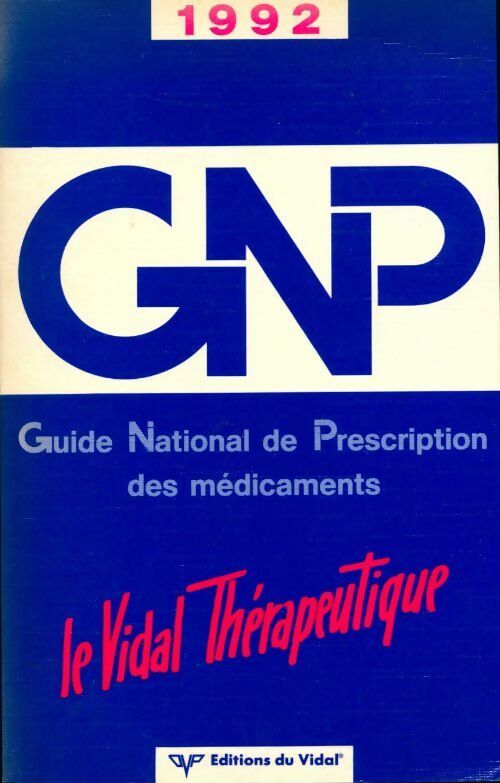 Livrenpoche : Guide national de prescription des medicaments. 1992 - Collectif - Livre