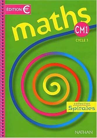 Maths CM1 - Pierre Colin -  Spirales - Livre