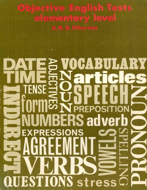 Livrenpoche : Objective English tests - A.R.B Etherton - Livre