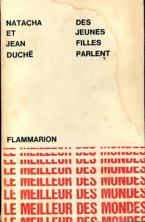 Livrenpoche : Des jeunes filles parlent - Natacha Duché - Livre