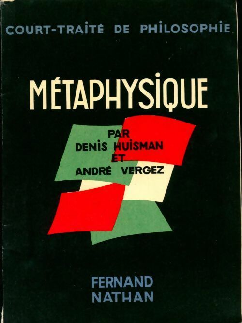 Livrenpoche : Metaphysique - Denis Huisman - Livre