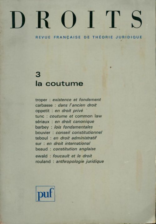 Livrenpoche : La coutume - Collectif - Livre
