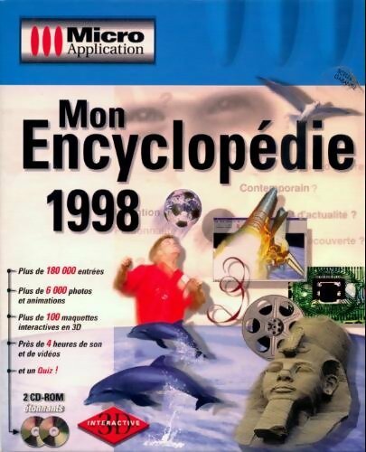 Mon encyclopédie 1998 - Collectif -  Micro Application GF - Livre