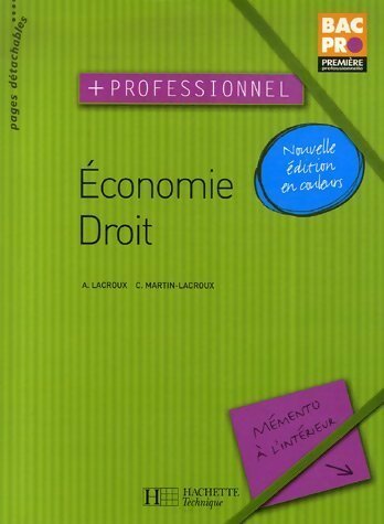 Livrenpoche : Economie, droit - Alain Lacroux - Livre