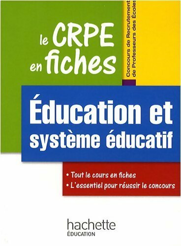 Education et système éducatif - Serge Herreman -  Hachette Education GF - Livre
