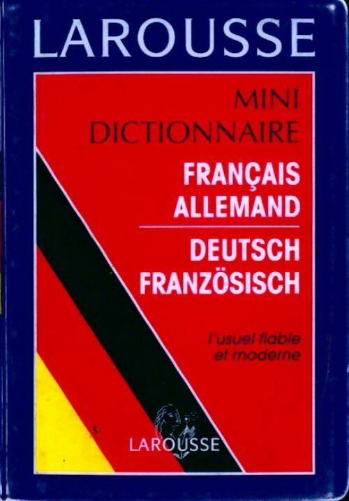 Livrenpoche : Mini-dictionnaire Français-Allemand / Allemand-français - Inconnu - Livre