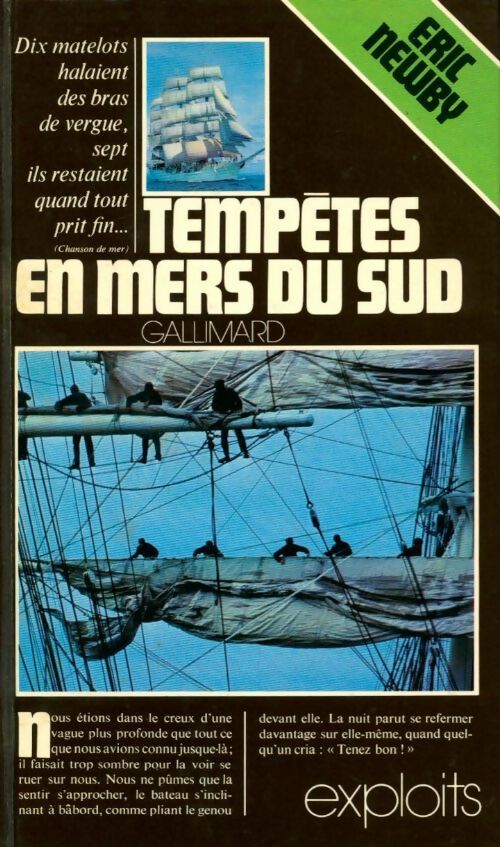 Livrenpoche : Tempètes en mers du sud - Eric Newby - Livre
