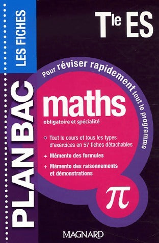 Livrenpoche : Maths Terminale ES - Nicole Lemaire - Livre