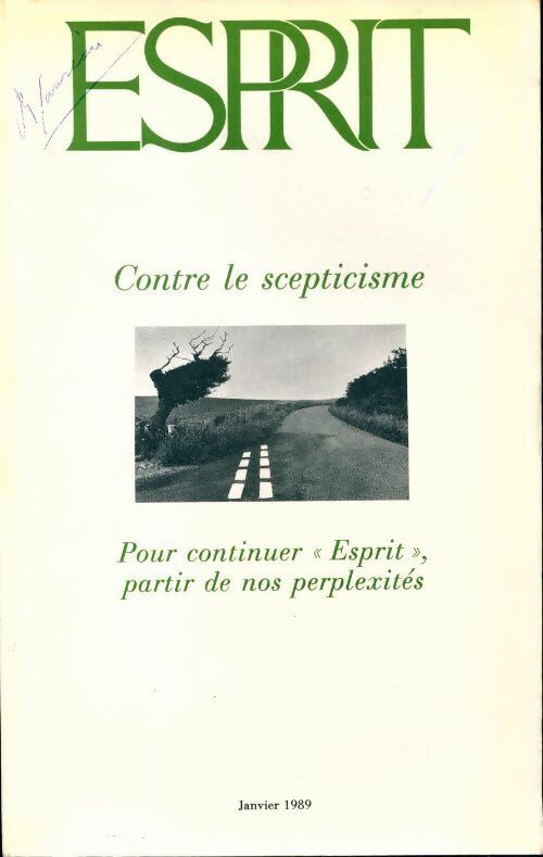Livrenpoche : Contre le scepticisme - Collectif - Livre
