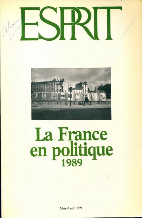 Livrenpoche : La France en politique 1989 - Collectif - Livre