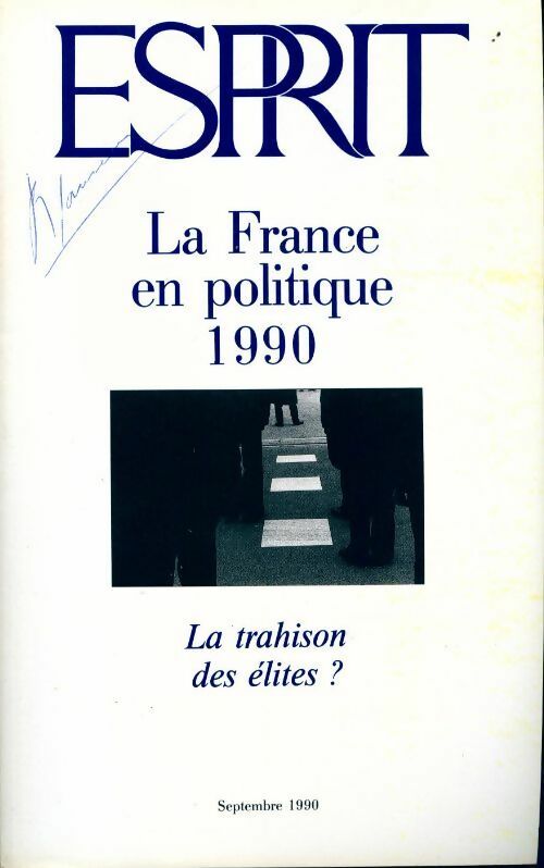 La France en politique 1990 - Collectif -  Esprit - Livre