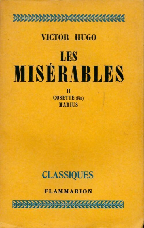 Livrenpoche : Les misérables Tome II - Victor Hugo - Livre