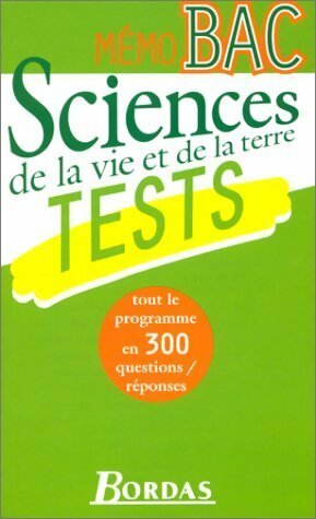 Livrenpoche : Sciences de la vie et de la terre Terminales : Tests - Annick Lehingue - Livre
