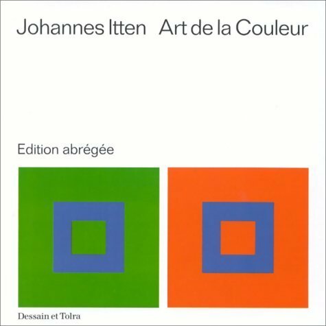Livrenpoche : Art de la couleur (édition abrégée) - Johannes Itten - Livre