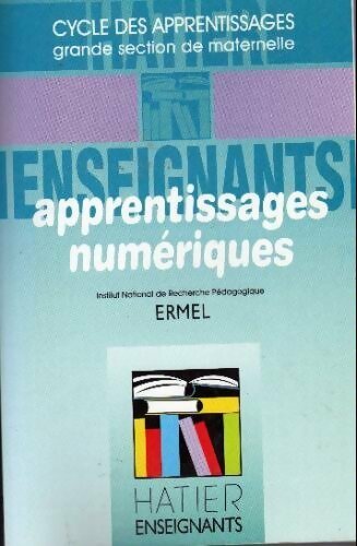Livrenpoche : Apprentissages numériques grande section maternelle  - Collectif - Livre