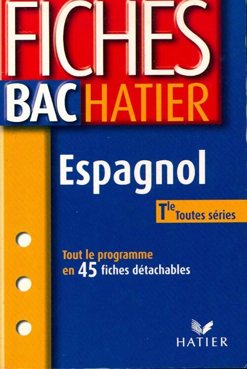 Livrenpoche : Espagnol Terminale toutes séries (LV1 & LV2)  - Jean Congar - Livre