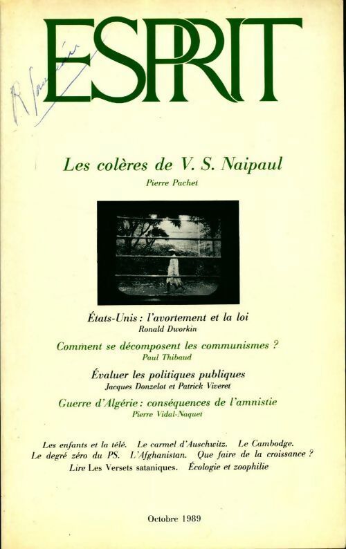 Livrenpoche : Les colères de V.S. Naipaul - Collectif - Livre