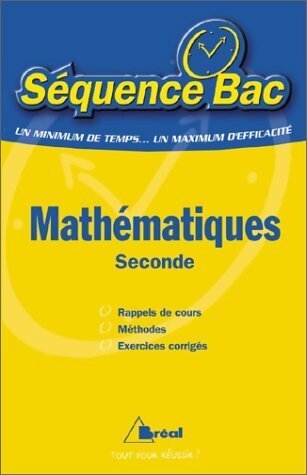 Livrenpoche : Mathématiques : Seconde - Sébastien Le Bas - Livre