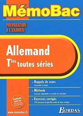 Livrenpoche : Allemand Terminales toutes séries - Konstance Pau - Livre