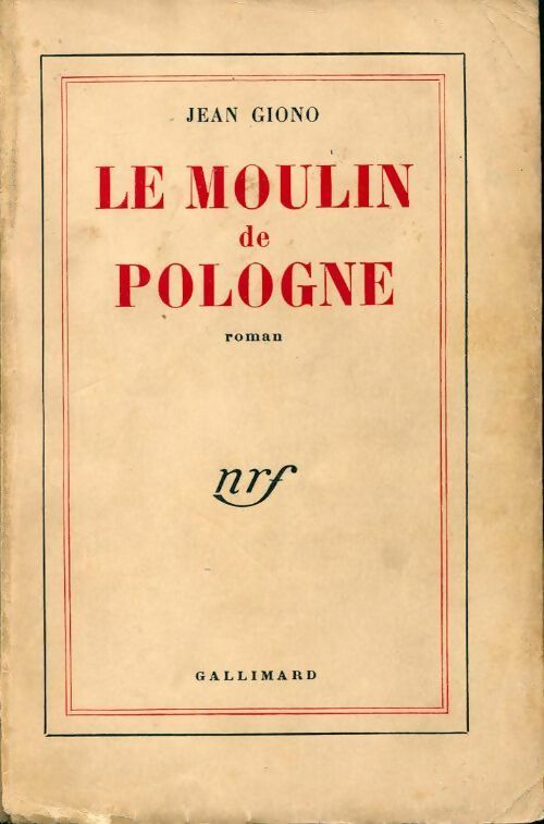 Livrenpoche : Le moulin de Pologne - Jean Giono - Livre