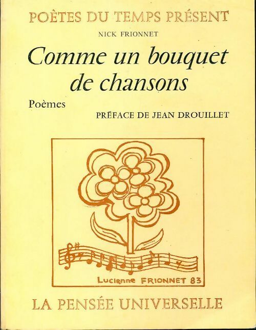 Livrenpoche : Comme un bouquet de chansons - Nick Frionnet - Livre