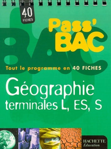 Livrenpoche : Géographie Terminales L, ES, S. Réviser son bac 2015 avec le Monde - Collectif - Livre