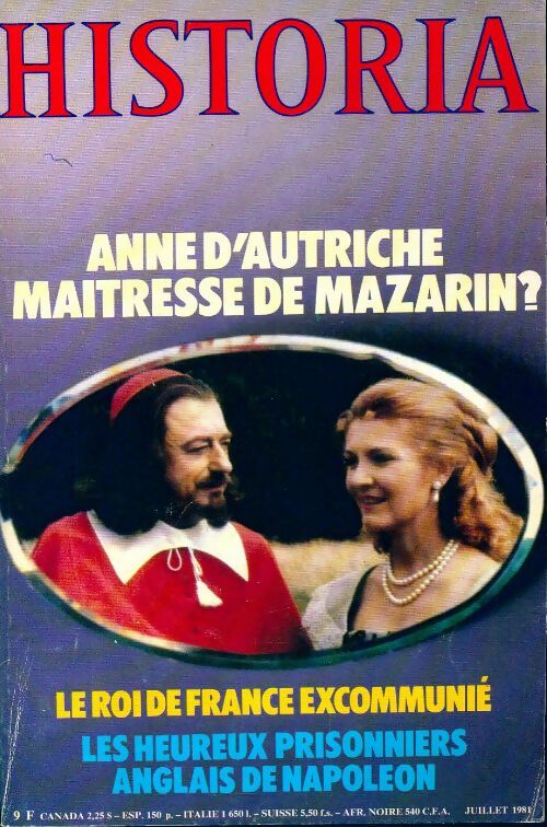 Livrenpoche : Historia n°416 : Anne d'Autriche, maîtresse de Mazarin ? - Collectif - Livre