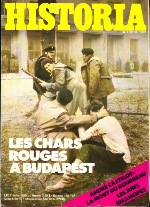 Livrenpoche : Historia n°419 : Les chars rouges à Budapest - Collectif - Livre