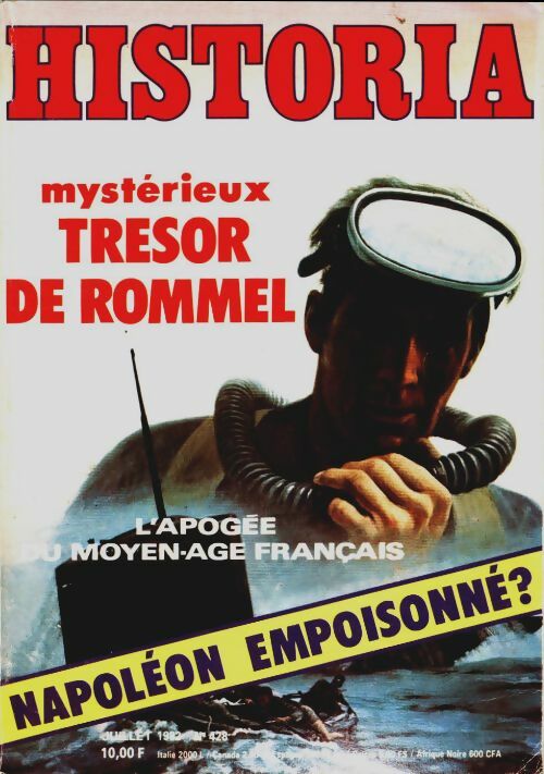 Livrenpoche : Historia n°428 : Mystérieux trésor de Rommel - Collectif - Livre