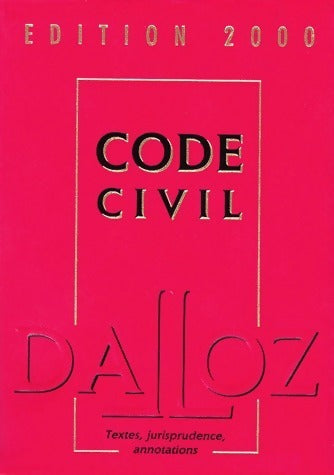 Livrenpoche : Code civil 2000 - Xavier Henry - Livre