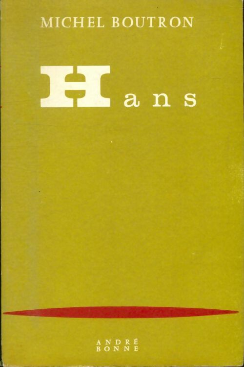 Livrenpoche : Hans - Michel Boutron - Livre
