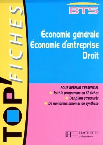 Livrenpoche : Economie générale, économie d'entreprise, droit BTS - Philippe Senaux - Livre