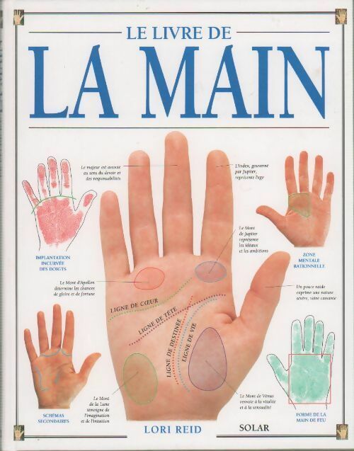 Livrenpoche : Le livre de la main - Lori Reid - Livre