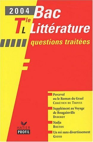 Livrenpoche : Littérature Terminale L Bac 2004 - Etienne Gomez - Livre