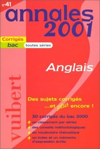 Livrenpoche : Anglais toutes séries. Sujets corrigés 2001 - Pascal Presle - Livre