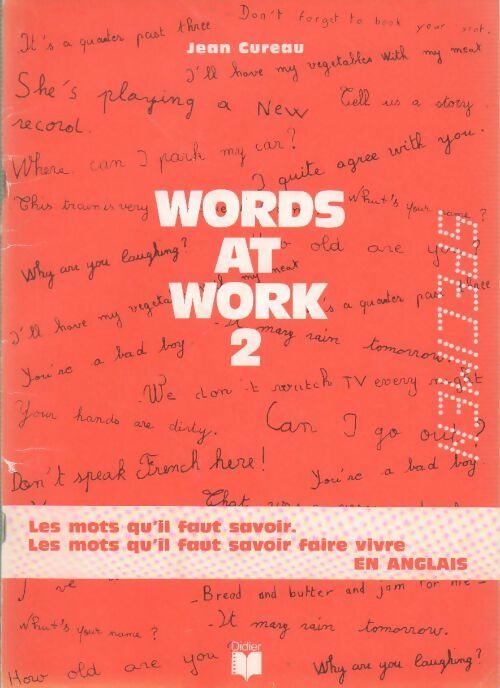 Livrenpoche : Words at work 2 - Jean Cureau - Livre