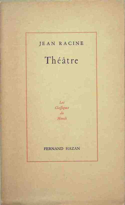 Livrenpoche : Théâtre - Jean Racine - Livre