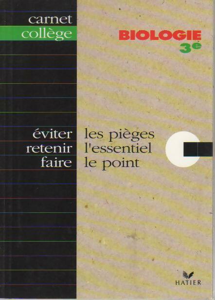 Livrenpoche : Biologie 3e - S. Laschkar - Livre