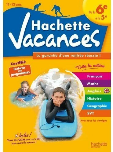 Livrenpoche : Hachette vacances de la 6e à la 5e - Gérard Caparros - Livre