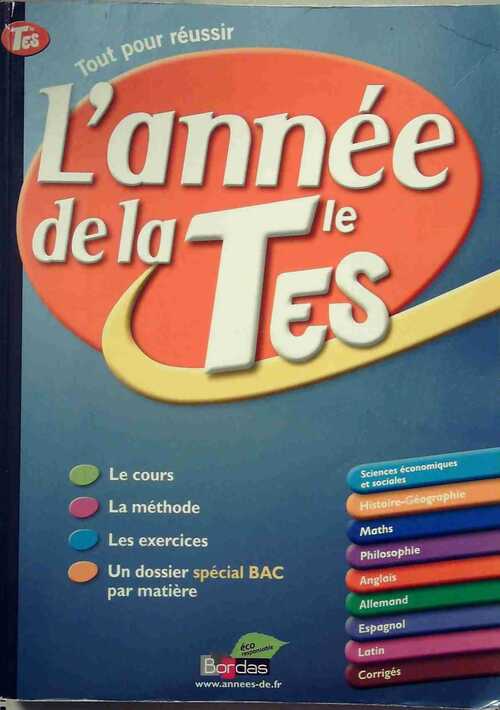 Livrenpoche : L?année de terminale ES - Pierre-Olivier Perl - Livre
