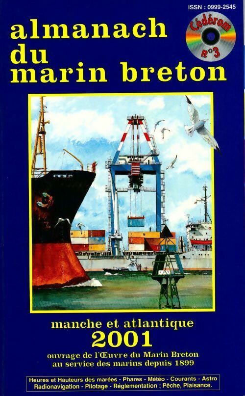 Livrenpoche : Almanach du marin breton. Manche et Atlantique 2001 - Collectif - Livre