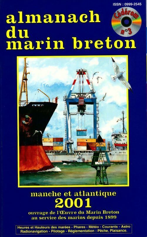 Almanach du marin breton. Manche et Atlantique 2001 - Collectif -  Oeuvre du marin breton GF - Livre