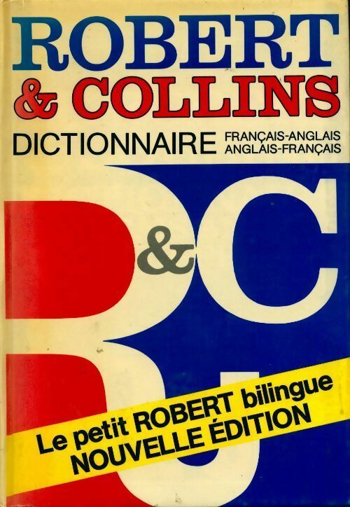 Dictionnaire Français-Anglais, Anglais-Français - Nimmo -  Le Robert et Collins GF - Livre